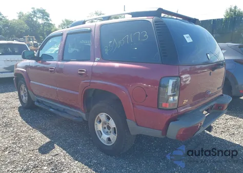 2004 Chevrolet Tahoe Z71 from USA, damaged, VIN 1GNEK13T14R223555